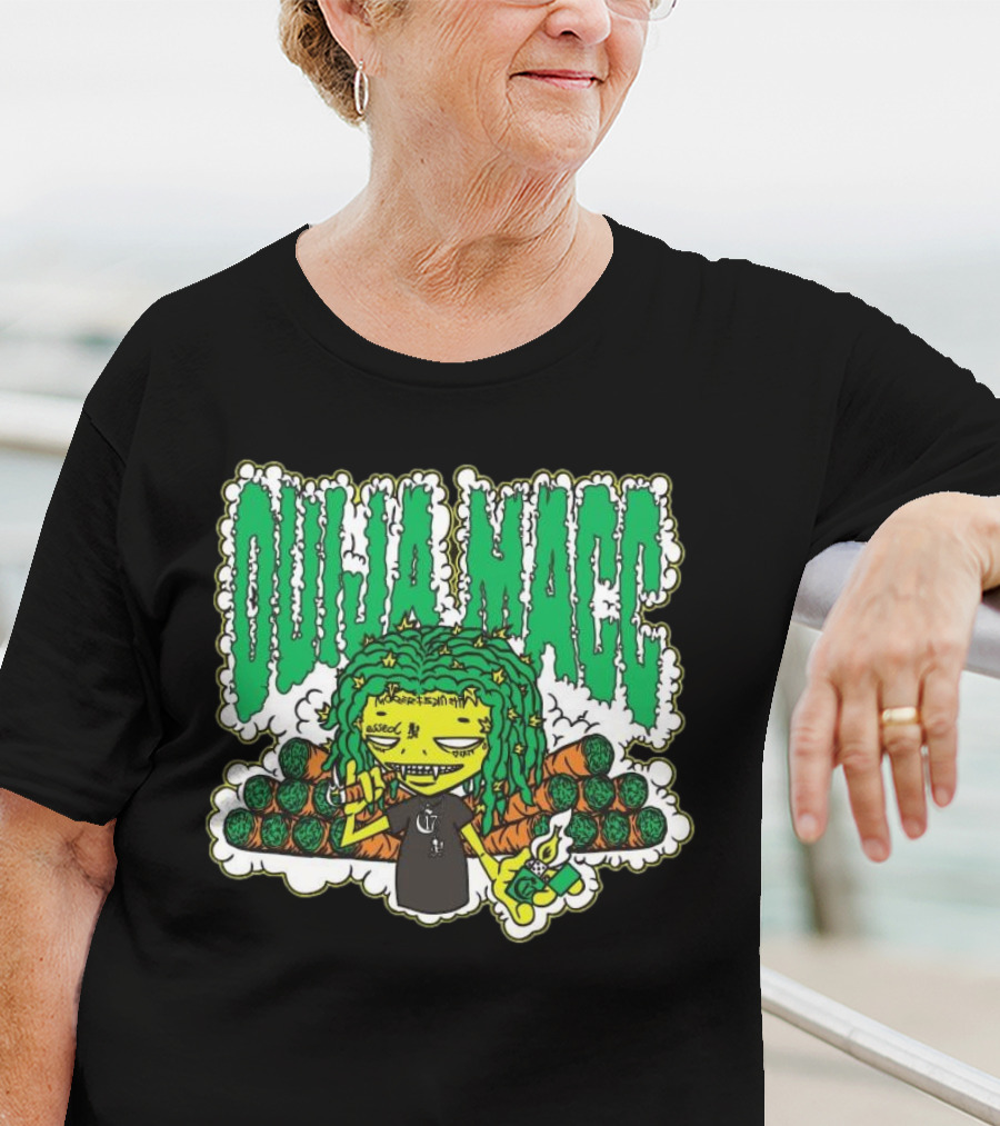 Chapter 17 Records Ouija Macc Stank-Nuggalo 17 Blunts Green T-Shirt