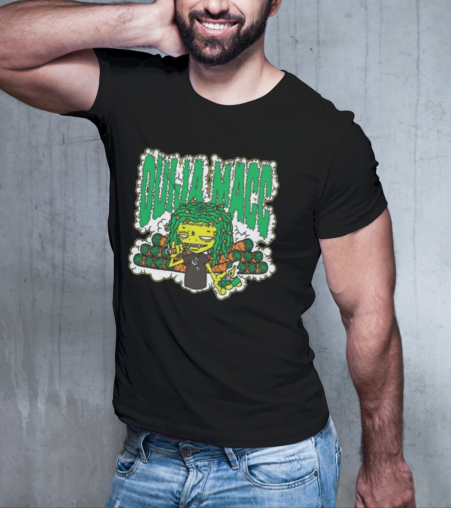 Chapter 17 Records Ouija Macc Stank-Nuggalo 17 Blunts Green T-Shirt