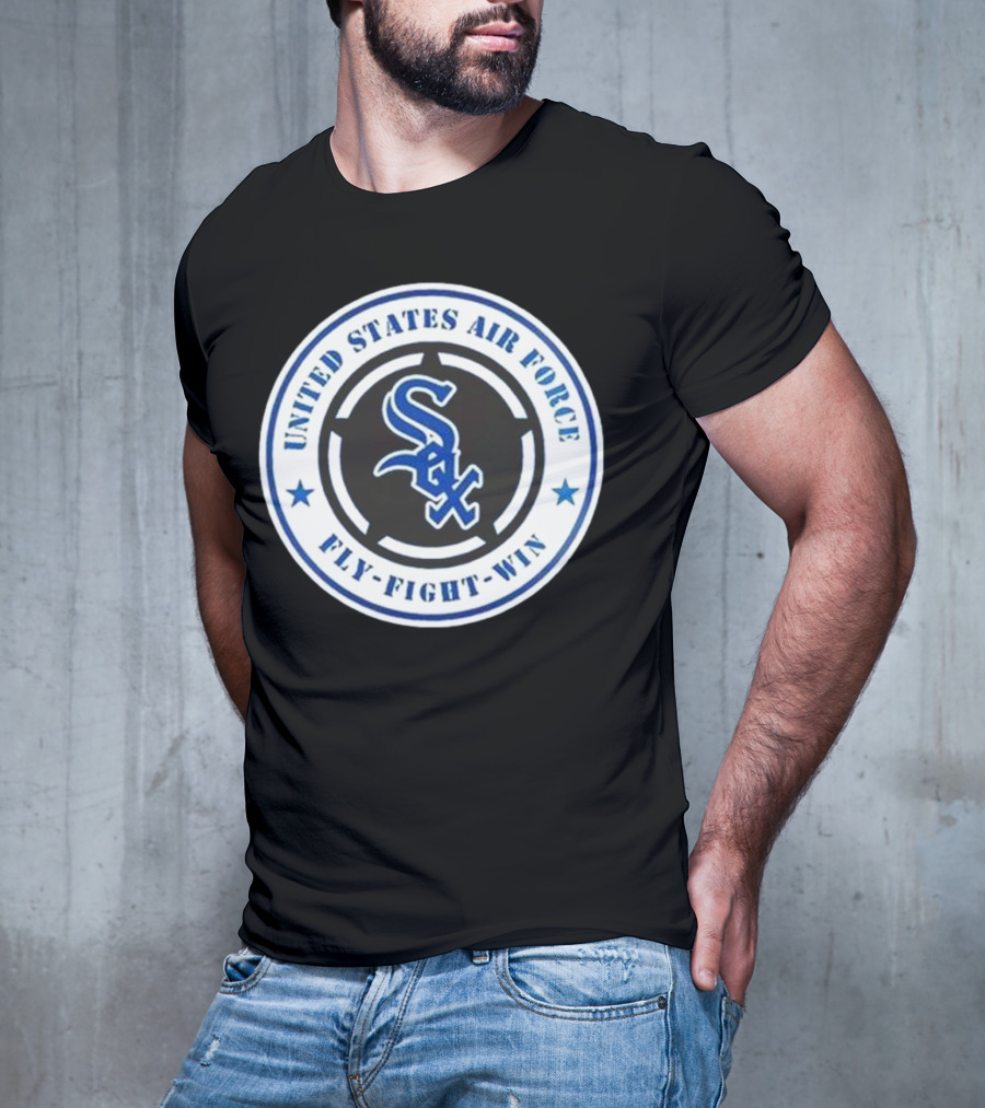 Chicago White Sox United States Air Force Fly Fight Win Military Appreciation Night 2025 T-Shirt