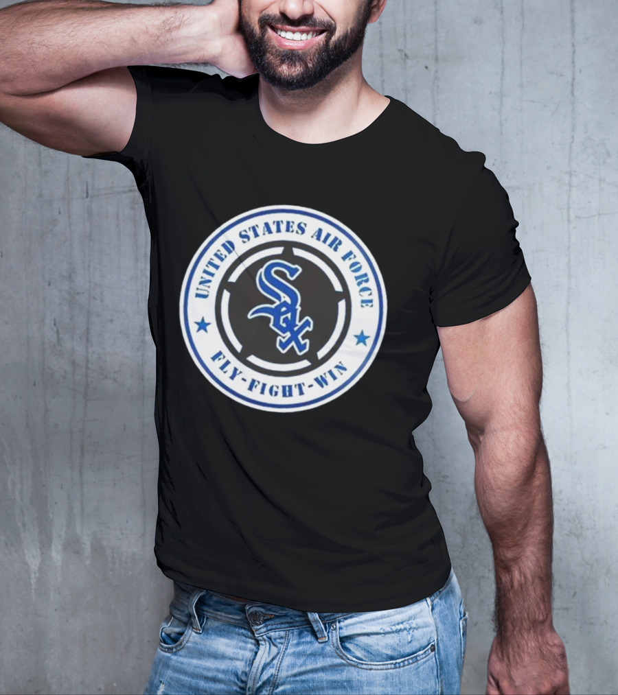 Chicago White Sox United States Air Force Fly Fight Win Military Appreciation Night 2025 T-Shirt