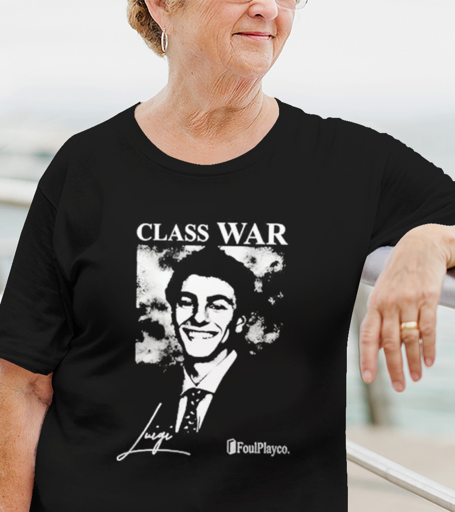 Class War Luigi Foul Play T-Shirt