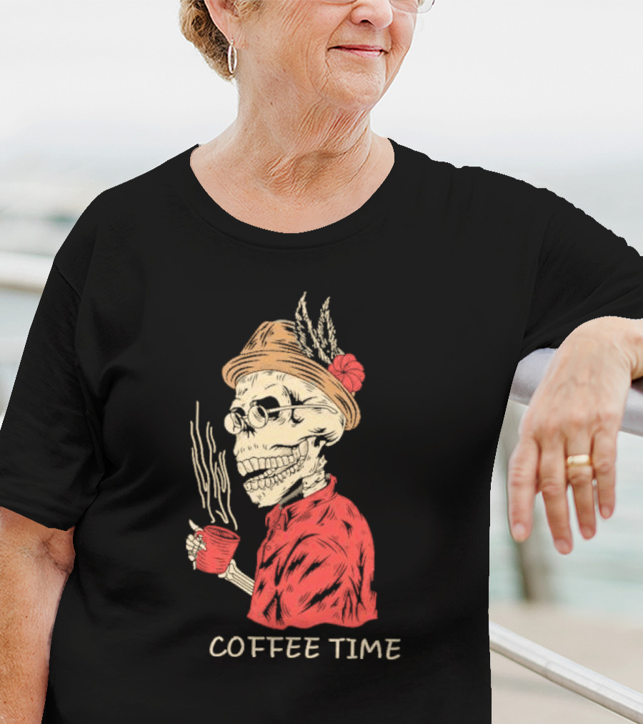 Cowboy Coffee Time T-Shirt