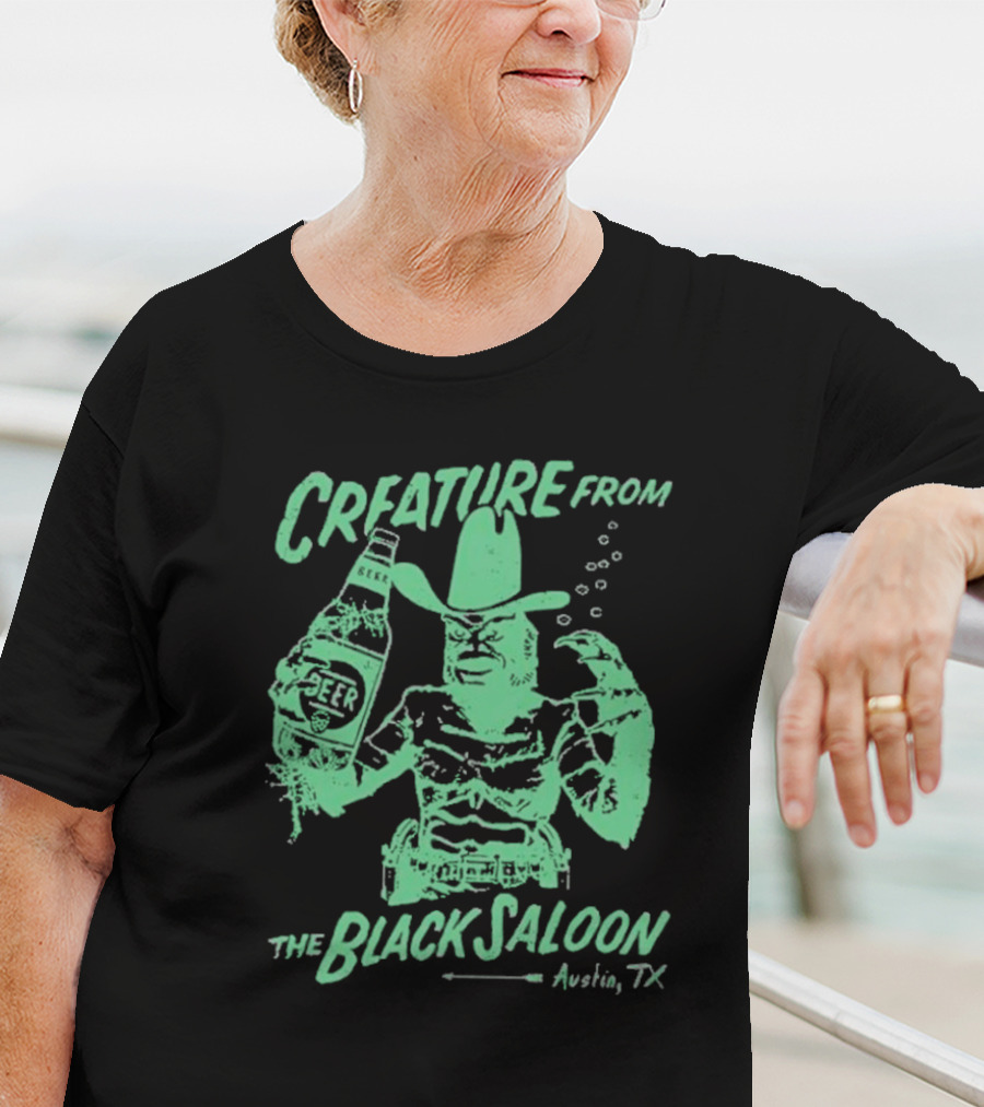 Creature From Black Saloon Austin T-Shirt