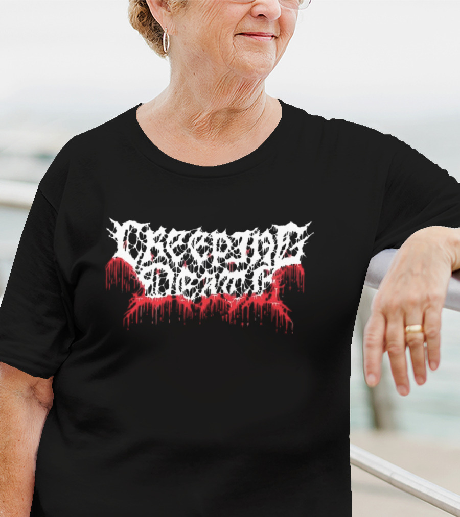 Creeping Death Creeping Death Bloody Tdm Logo T-Shirt