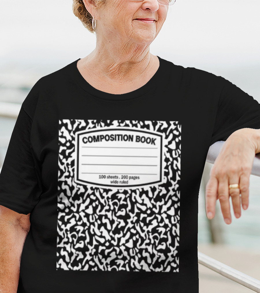 Composition Book Notebook T-Shirt