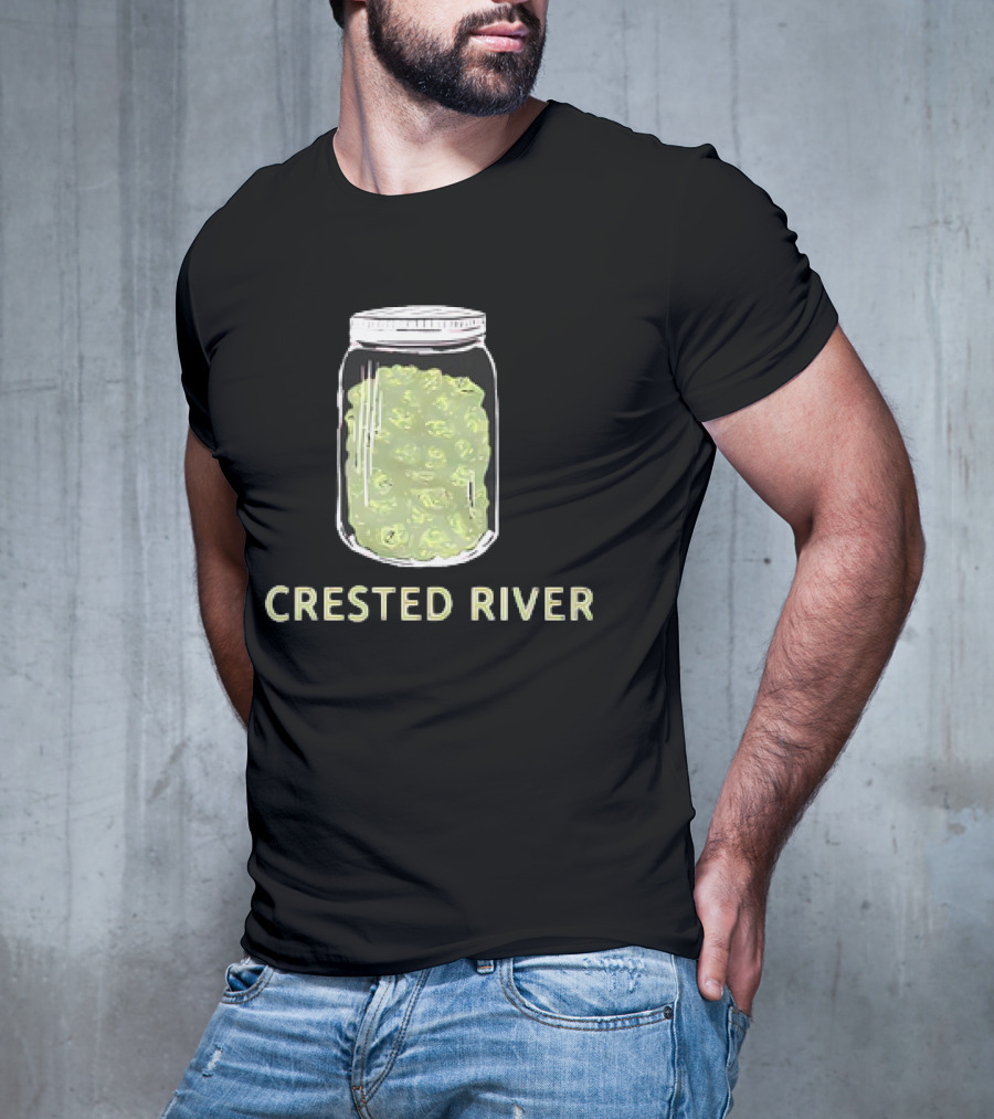Crested River Jar Of Green Buds T-Shirt
