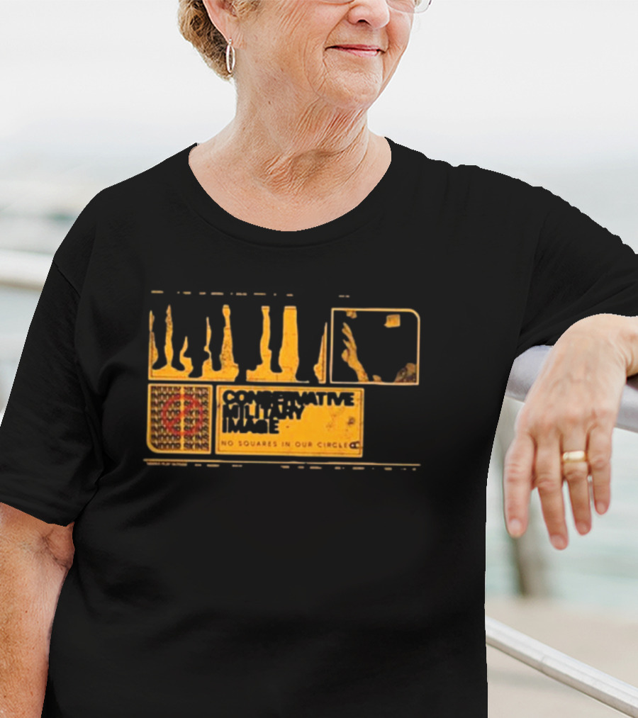 Conservative Military Image No Squares In Our Circle BBB T-Shirt