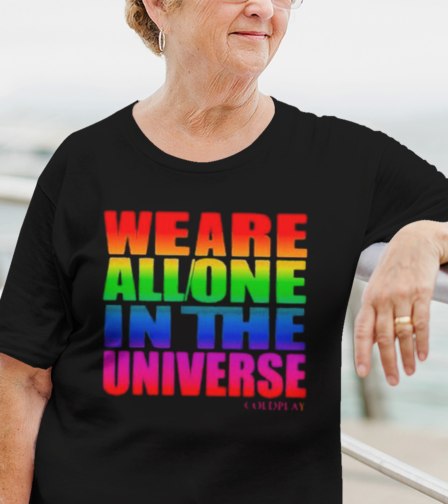 Coldplay We Are All One In The Universe T-Shirt