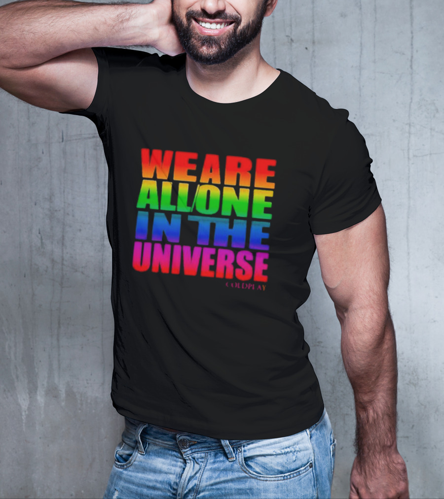 Coldplay We Are All One In The Universe T-Shirt