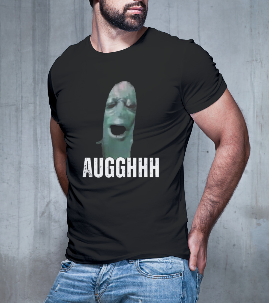 AUGHHHH Cursed Plankton Meme T-Shirt