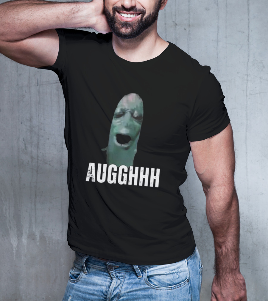 AUGHHHH Cursed Plankton Meme T-Shirt