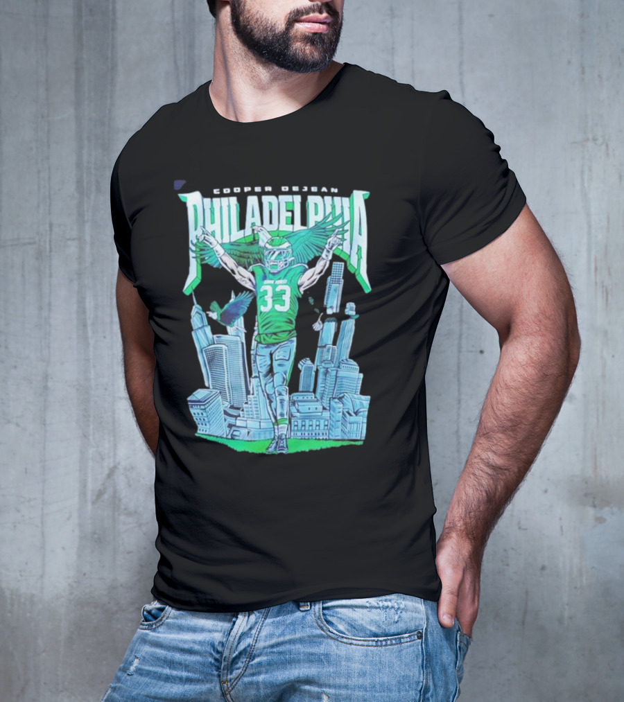 Dark Horse X Cooper Dejean Philadelphia Eagles Skyline T-Shirt