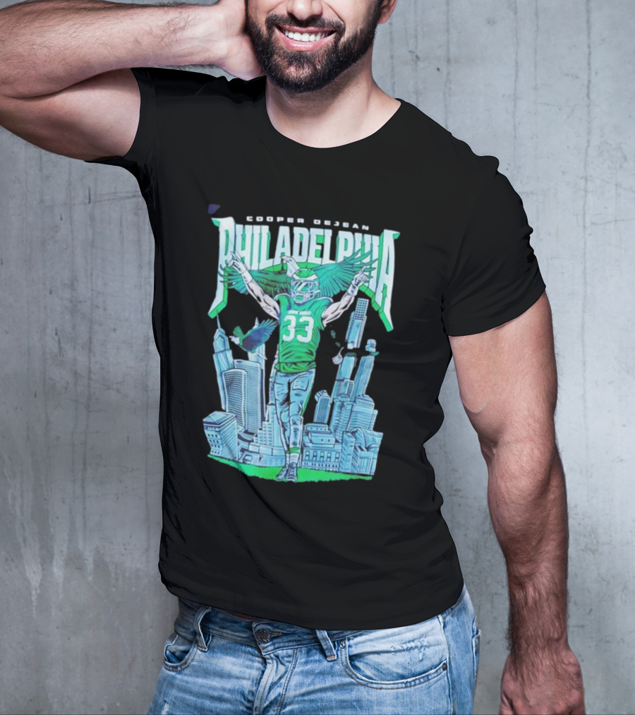 Dark Horse X Cooper Dejean Philadelphia Eagles Skyline T-Shirt
