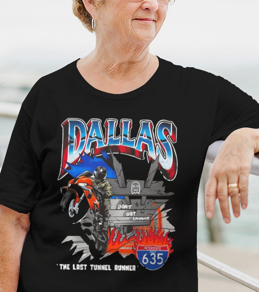 Dallas Ghost Racing The Last Tunnel Runner T-Shirt