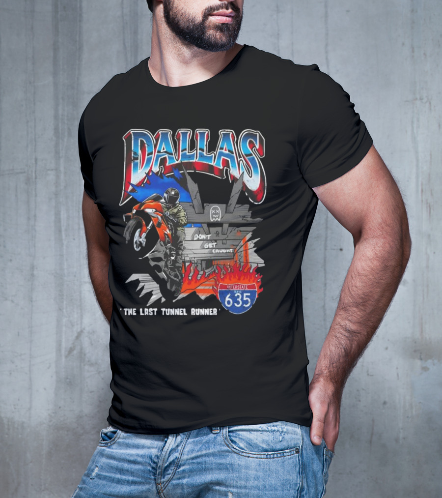 Dallas Ghost Racing The Last Tunnel Runner T-Shirt
