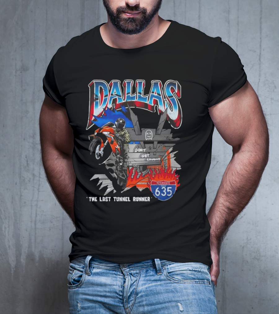 Dallas Ghost Racing The Last Tunnel Runner T-Shirt