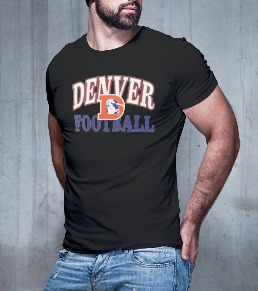Denver Broncos Football Vintage T-Shirt
