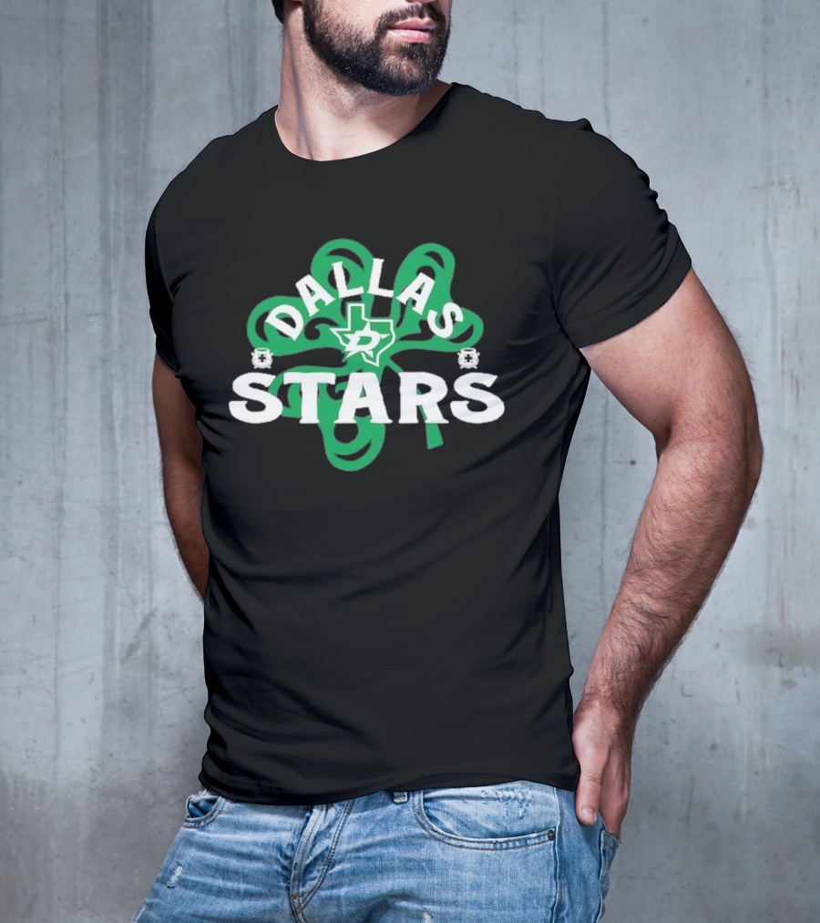 Dallas Hockey St. Patrick’s Day Richmond Shamrock T-Shirt