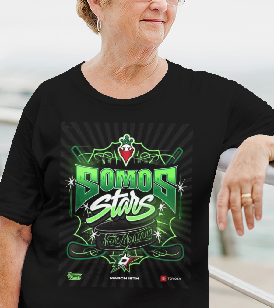 Dallas Stars Feliz Noche Mexicana T-Shirt