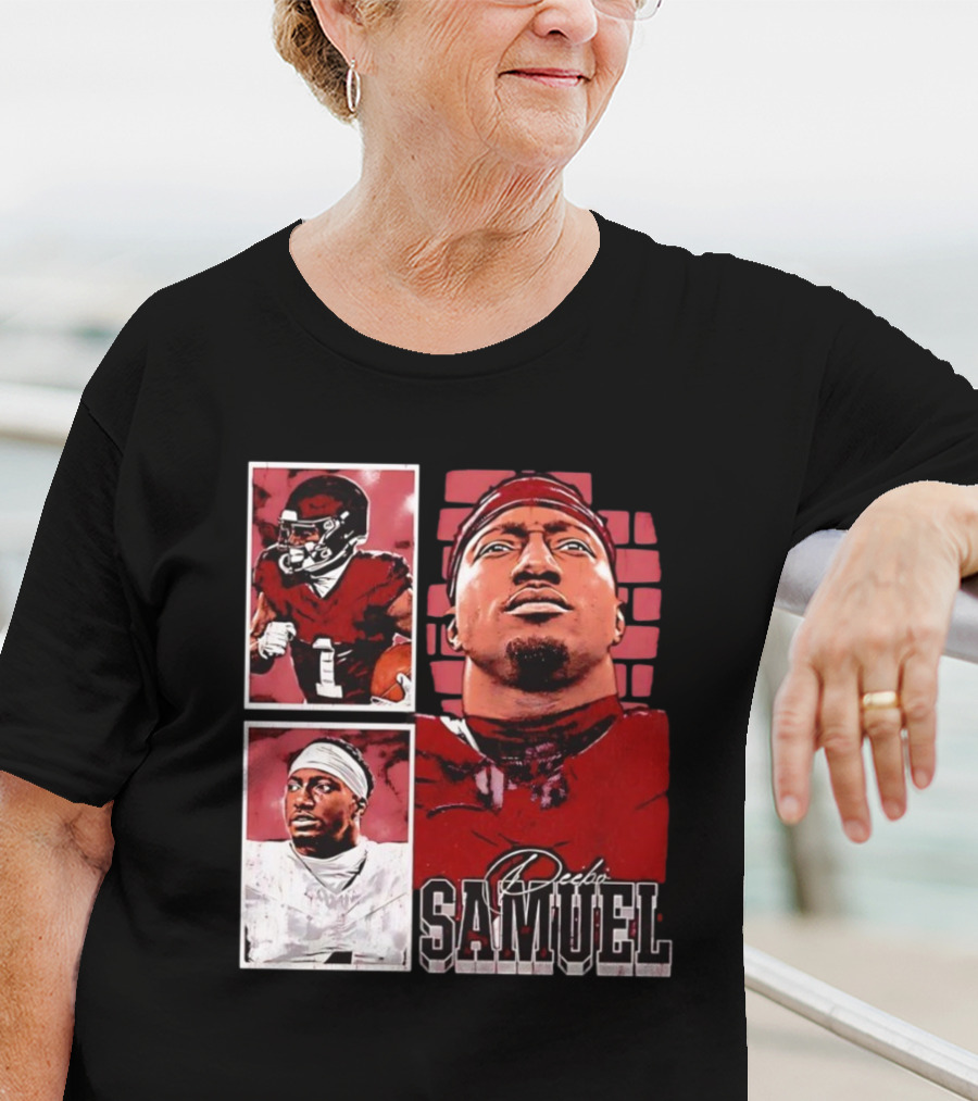 Deebo Samuel Washington Commanders NFLPA Football Signature Vintage T-Shirt