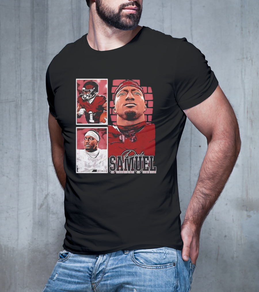 Deebo Samuel Washington Commanders NFLPA Football Signature Vintage T-Shirt