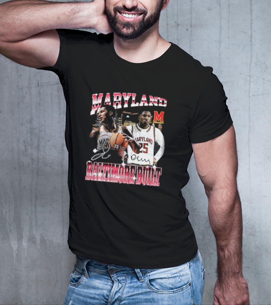 Derik Queen And Julian Reese Baltimore Built T-Shirt