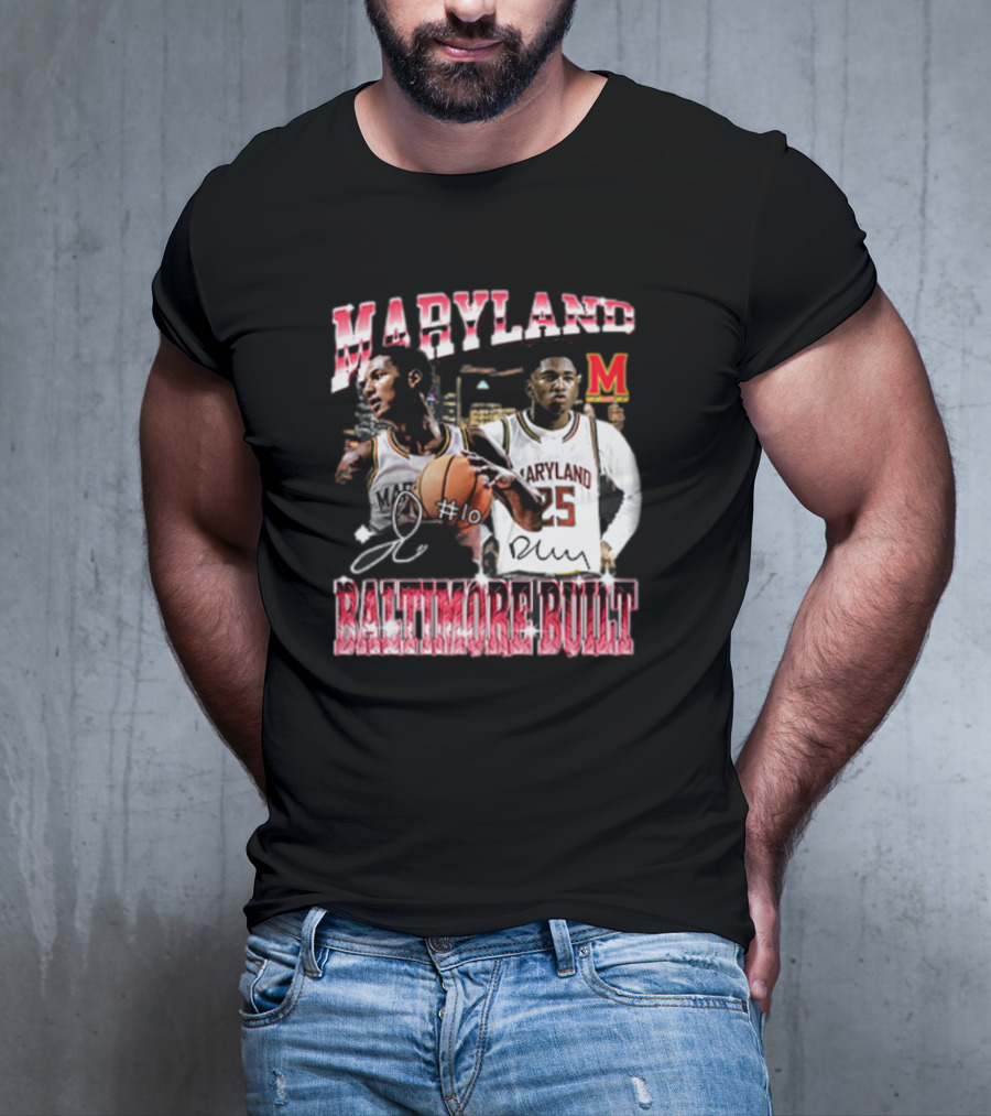 Derik Queen And Julian Reese Baltimore Built T-Shirt
