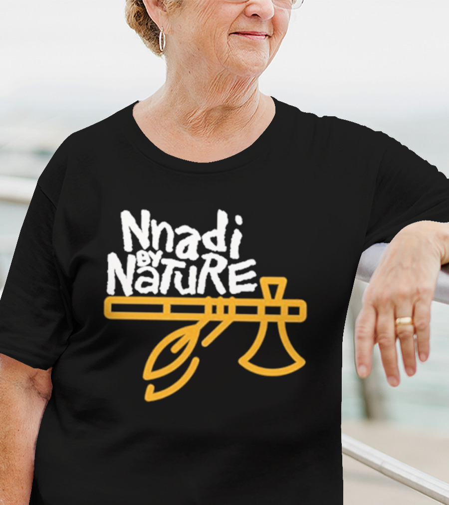 Derrick Nnadi Wearing Nnadi By Nature T-Shirt