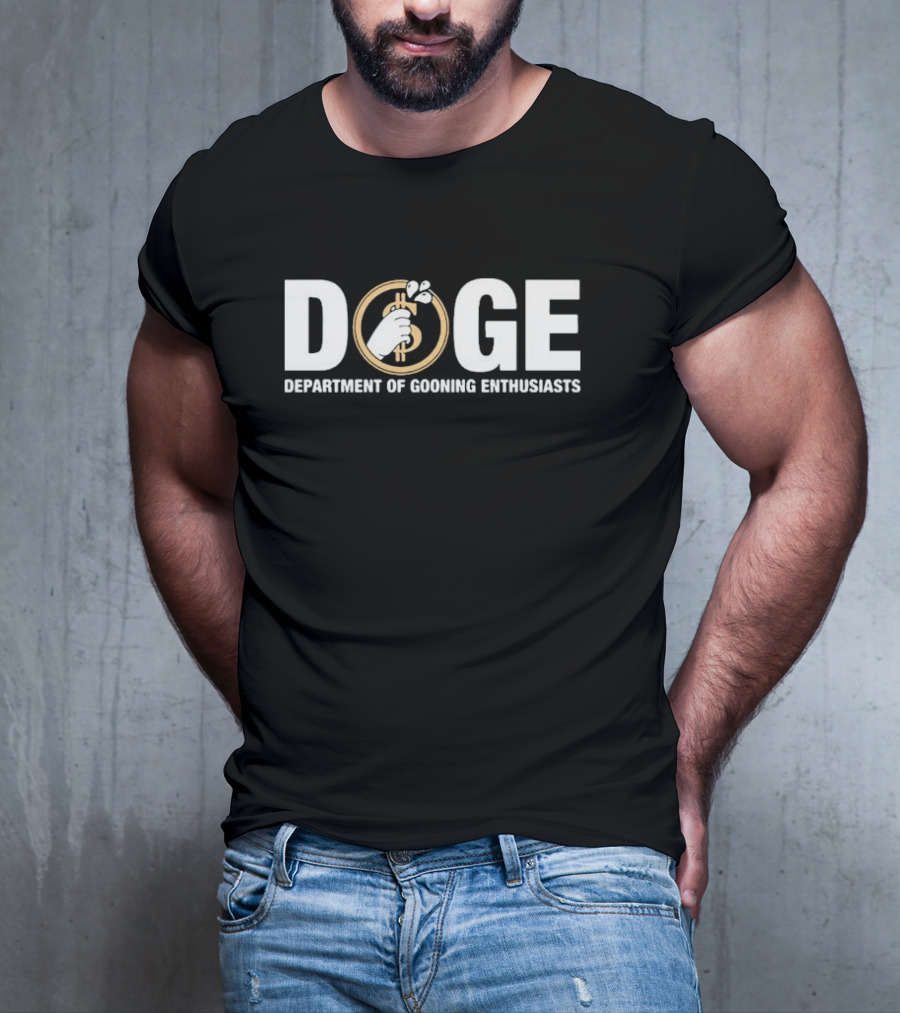 Doge Department Of Gooning Enthusiasts T-Shirt