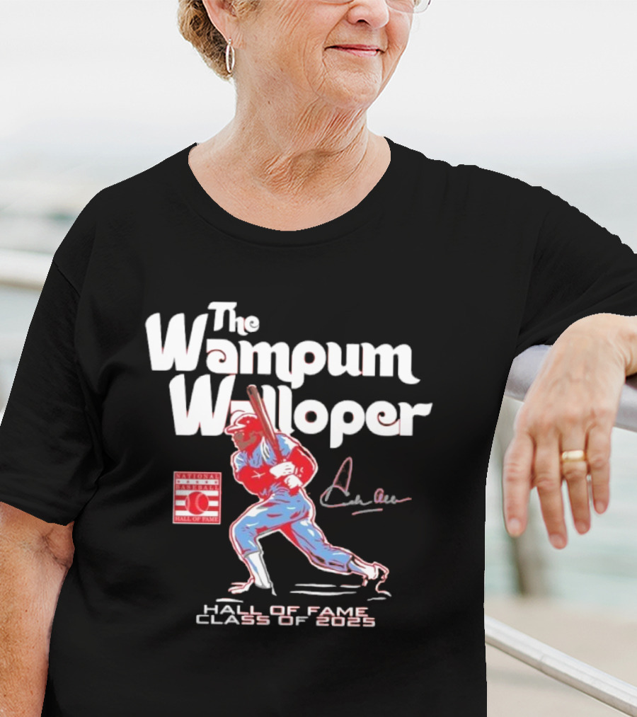 Dick Allen The Wampum Walloper Hall Of Fame Class Of 2025 T-Shirt