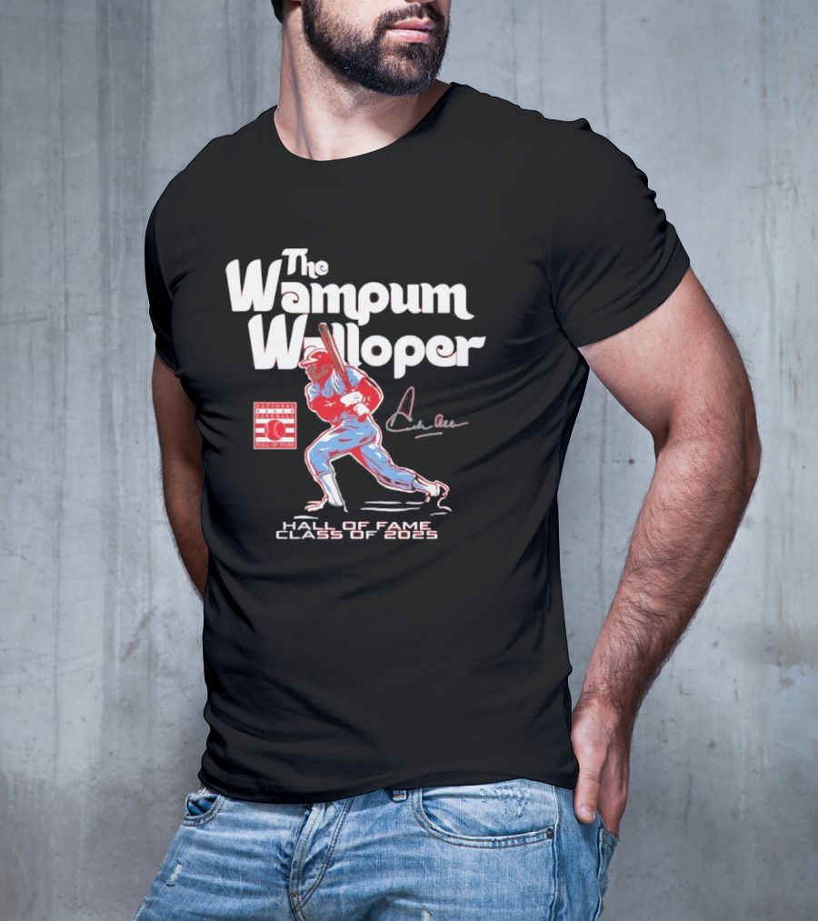 Dick Allen The Wampum Walloper Hall Of Fame Class Of 2025 T-Shirt