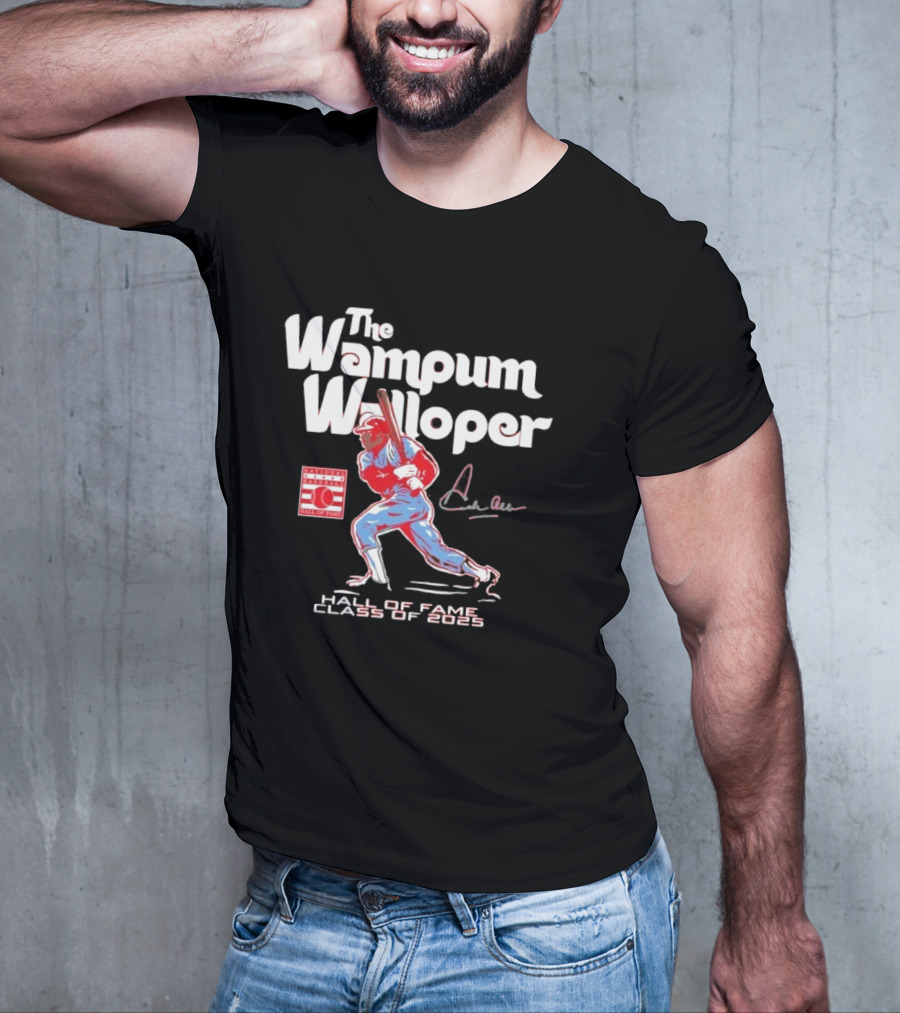 Dick Allen The Wampum Walloper Hall Of Fame Class Of 2025 T-Shirt