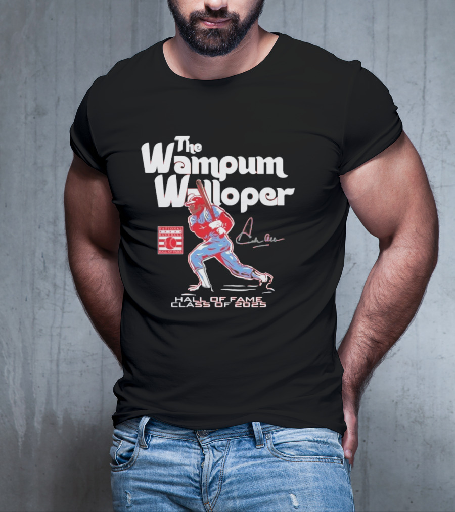 Dick Allen The Wampum Walloper Hall Of Fame Class Of 2025 T-Shirt