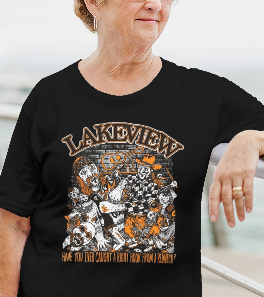 Down Right Lakeview Bar Fight T-Shirt