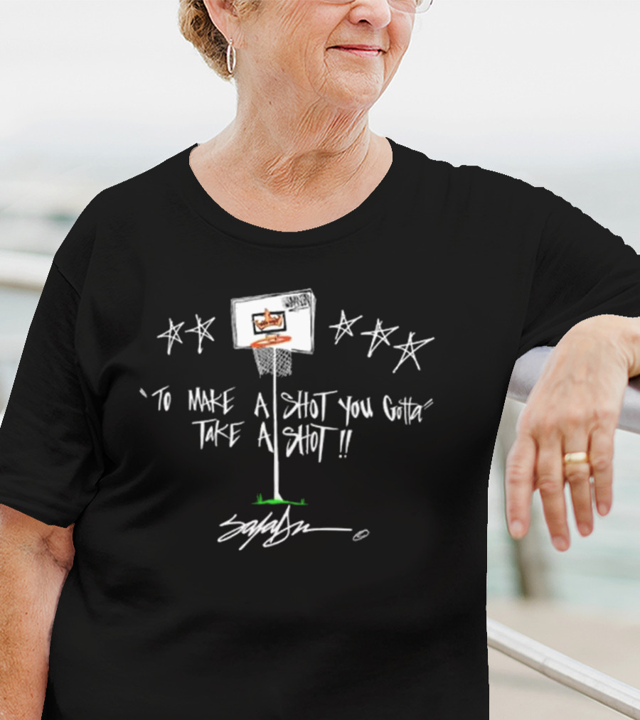 DraftKings X King Saladeen To Make A Shot You Gotta Take A Shot T-Shirt