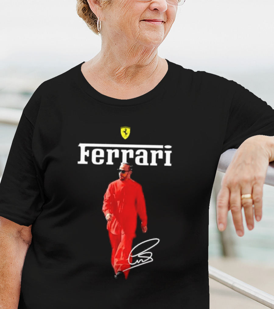 Ferrari Lewis Hamilton Signature T-Shirt