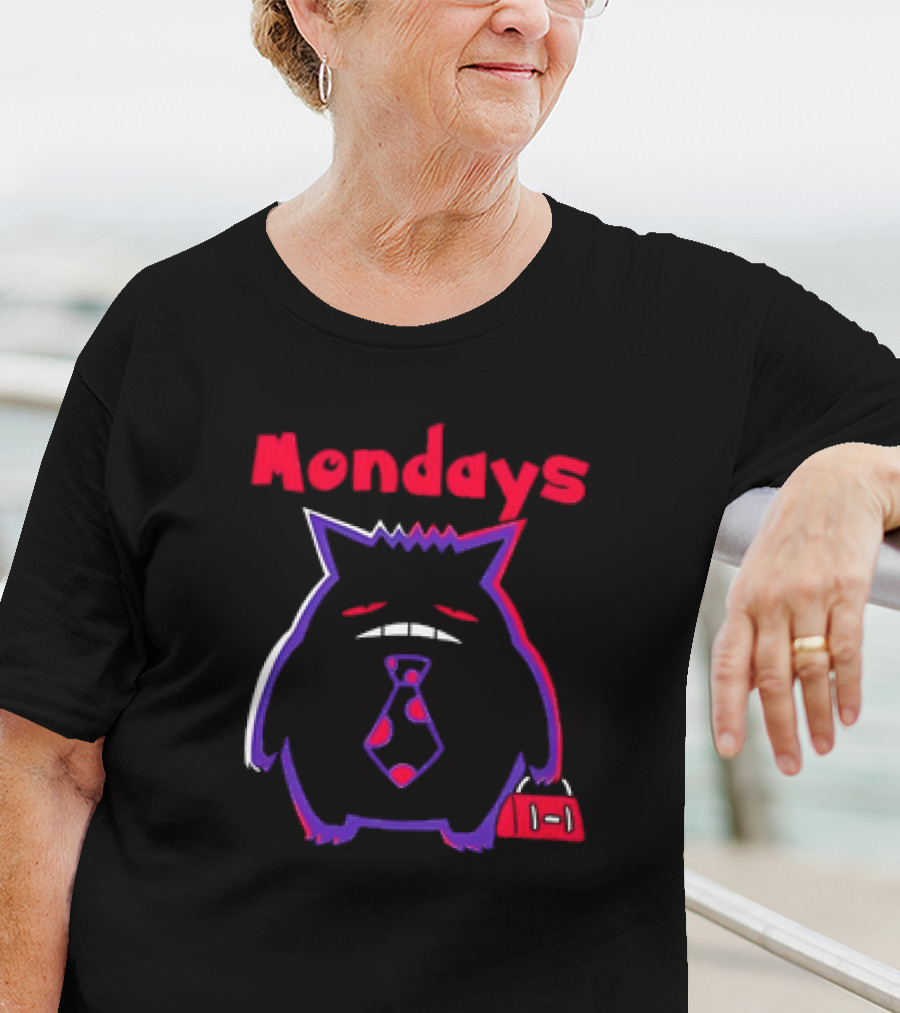 Even Gengar Hates Mondays T-Shirt