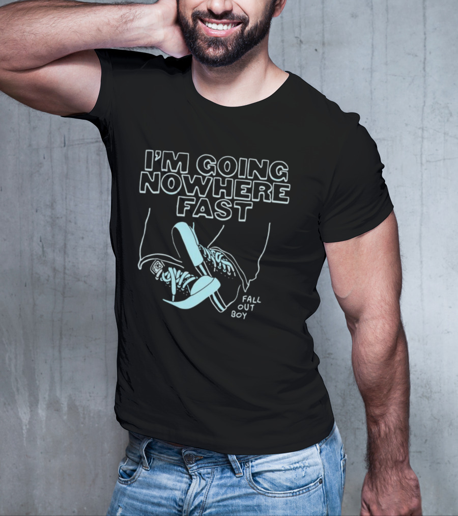 Fall Out Boy Going Nowhere Fast Boyfriend Fit Girls T-Shirt