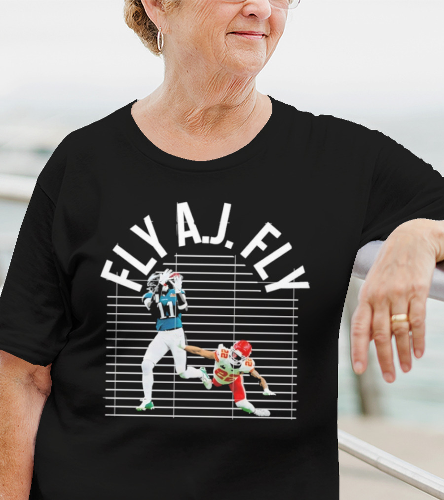 Fly Aj Fly Philadelphia Eagles Player T-Shirt