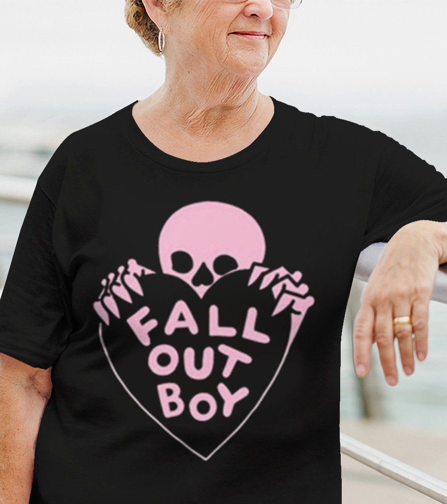 Falloutboy Skeleton Heart T-Shirt