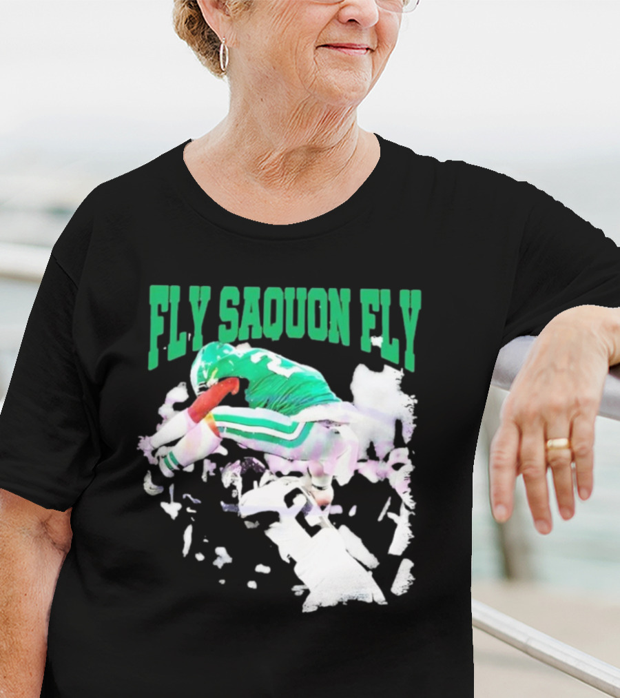 Fly Squon Fly Philadelphia Football Player T-Shirt
