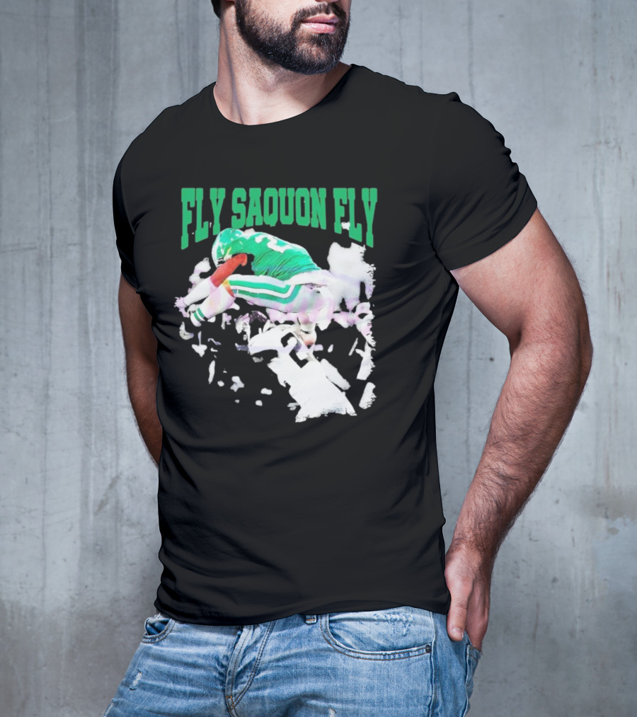 Fly Squon Fly Philadelphia Football Player T-Shirt