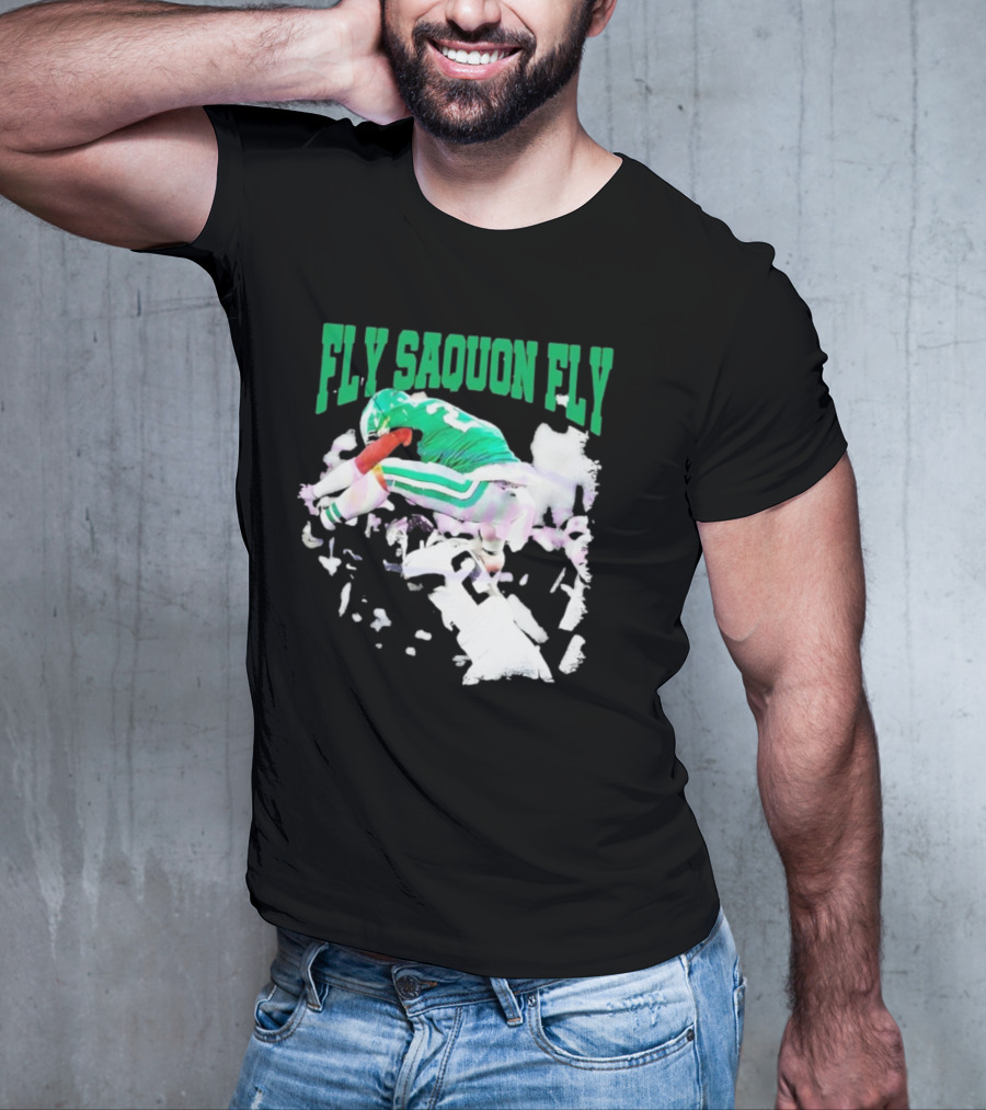 Fly Squon Fly Philadelphia Football Player T-Shirt