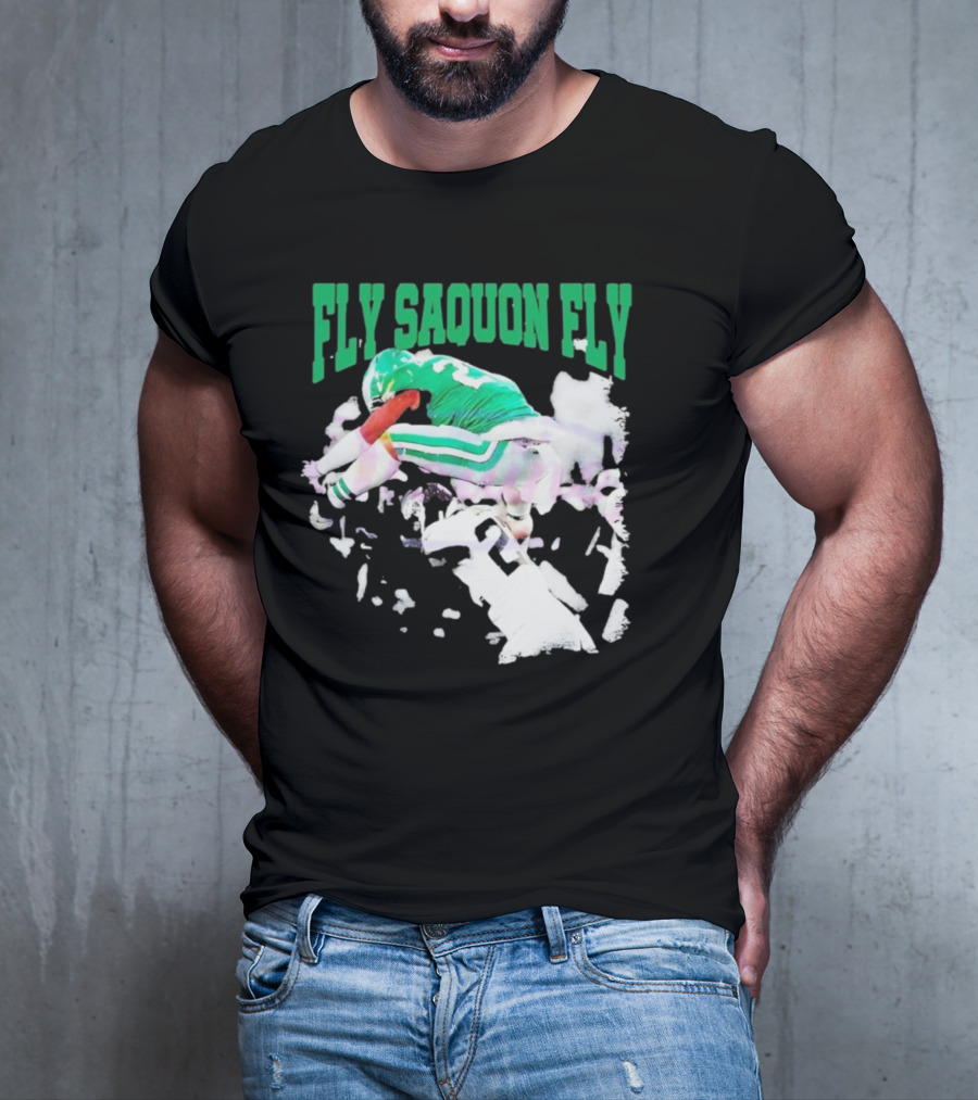 Fly Squon Fly Philadelphia Football Player T-Shirt