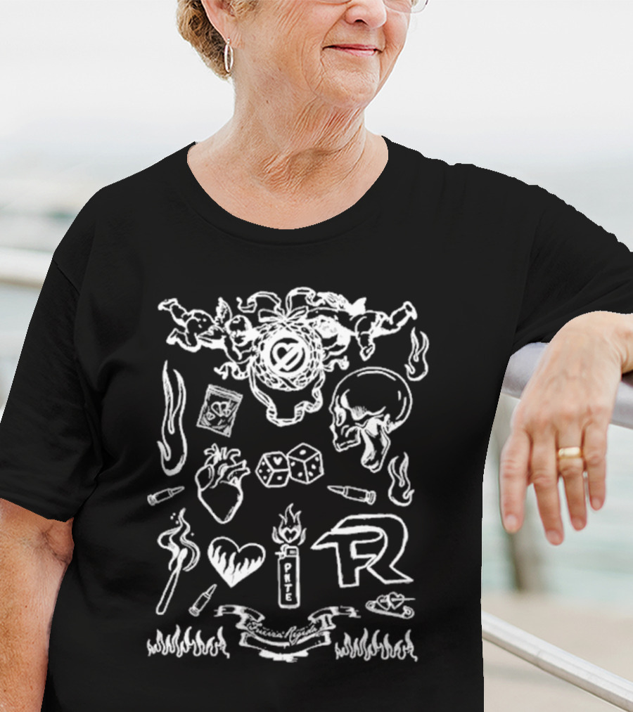 Fuerza Regida Love Sketch New T-Shirt