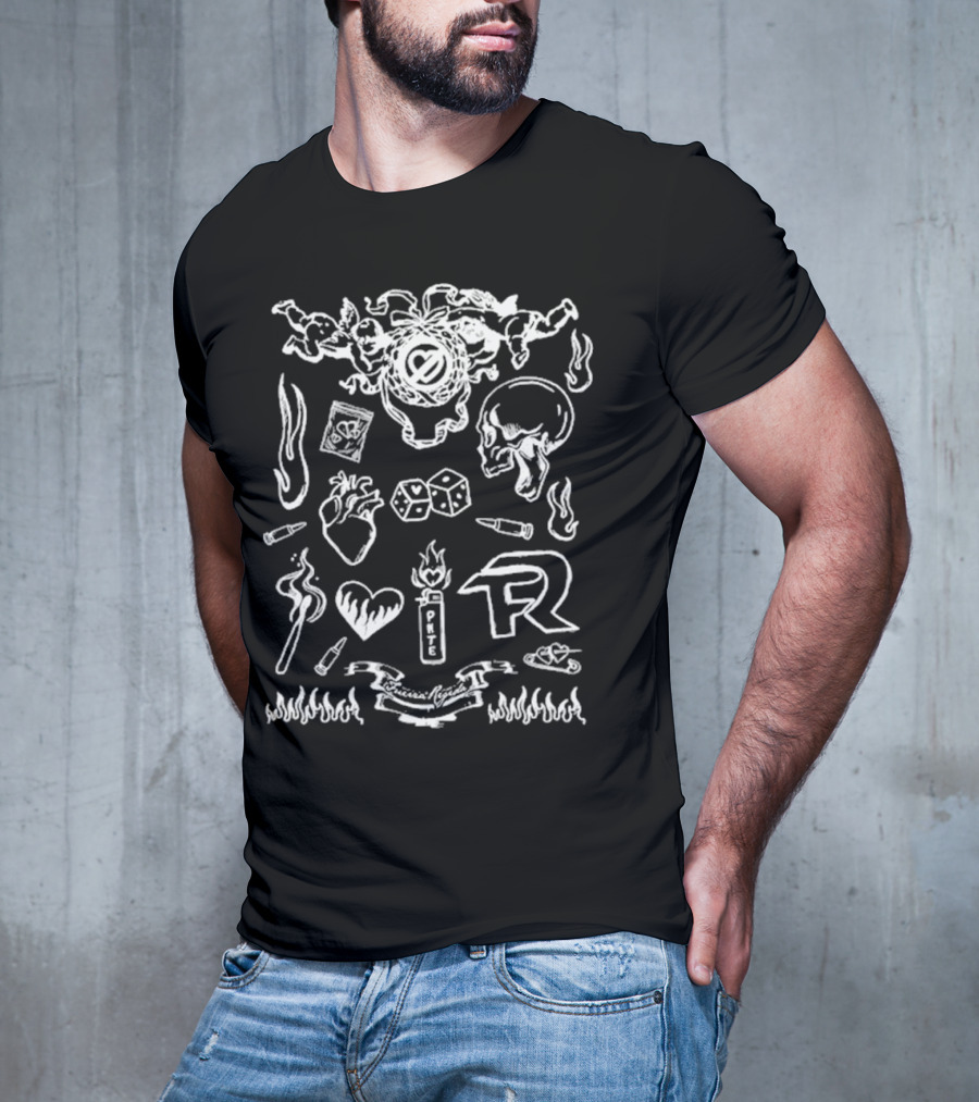 Fuerza Regida Love Sketch New T-Shirt