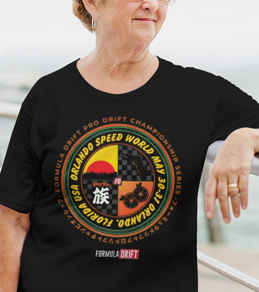 Formula Drift 2025 Scorched Round 3 – Orlando T-Shirt