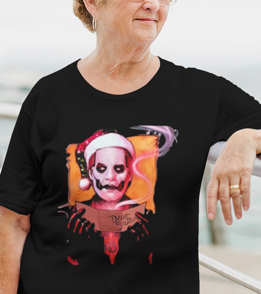 Ghost Dear Satan Christmas T-Shirt