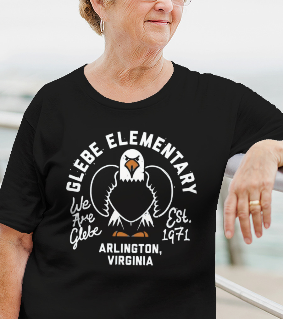 Glebe Elementary Vintage Gleagle Royal Blue T-Shirt