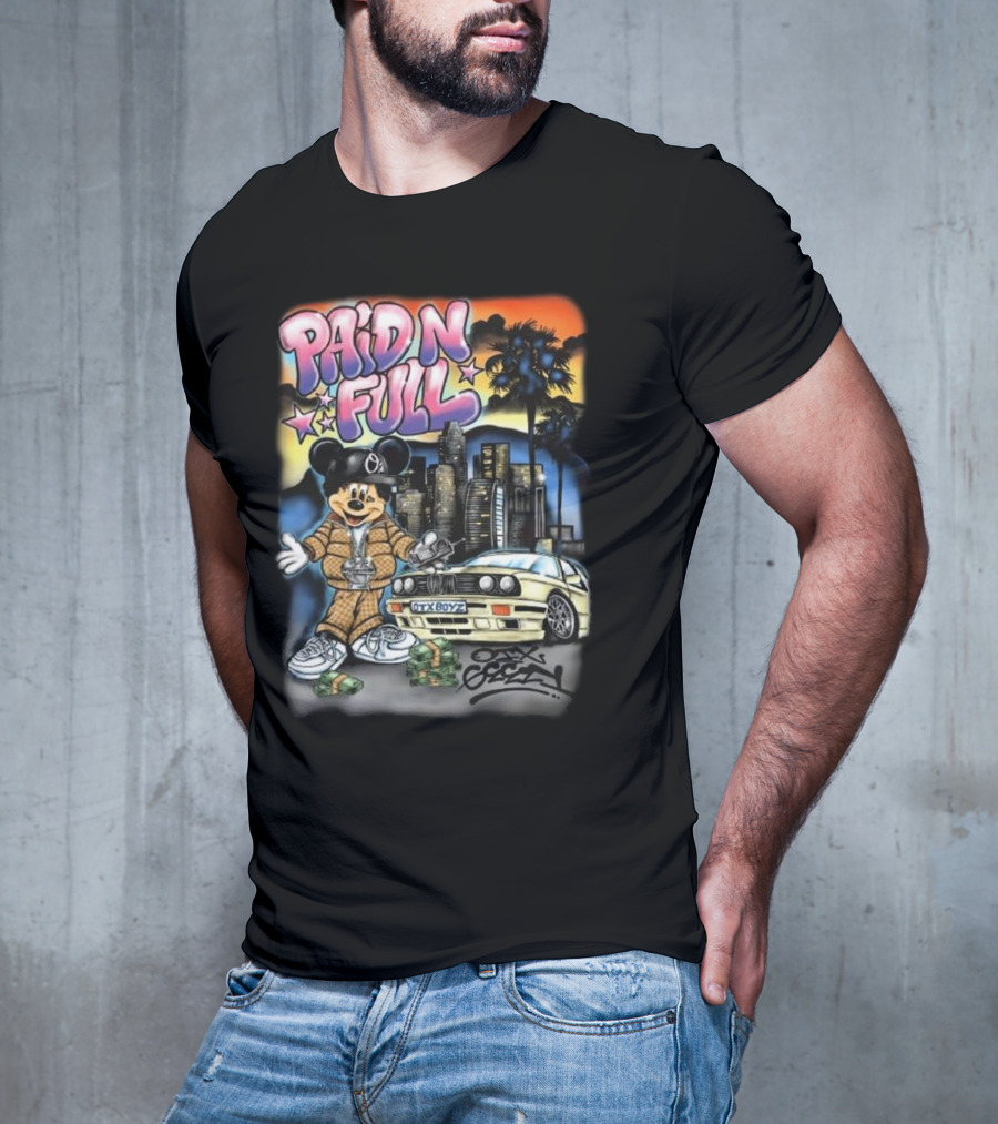 Geezyworld Official Paid N Full T-Shirt